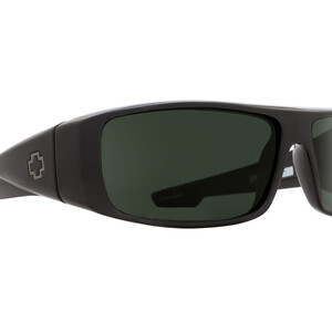 Spy Optic Dirk Sunglasses (2024) - Black frame - Happy Grey Green Polar lens